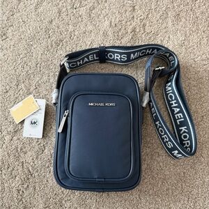 Michael Kors Dark Blue Messenger Bag